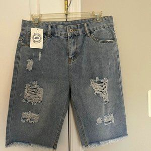 Young Adult Denim Shorts Never worn with Tags on